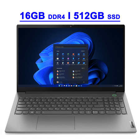 Lenovo ThinkBook 15 Gen 4 Premium Business Laptop 15.6” FHD Anti-glare AMD Octa-core Ryzen 7 5825U 16GB DDR4 512GB SSD Fingerprint USB-C FHD 1080p Privacy Camera Win11Pro Grey
