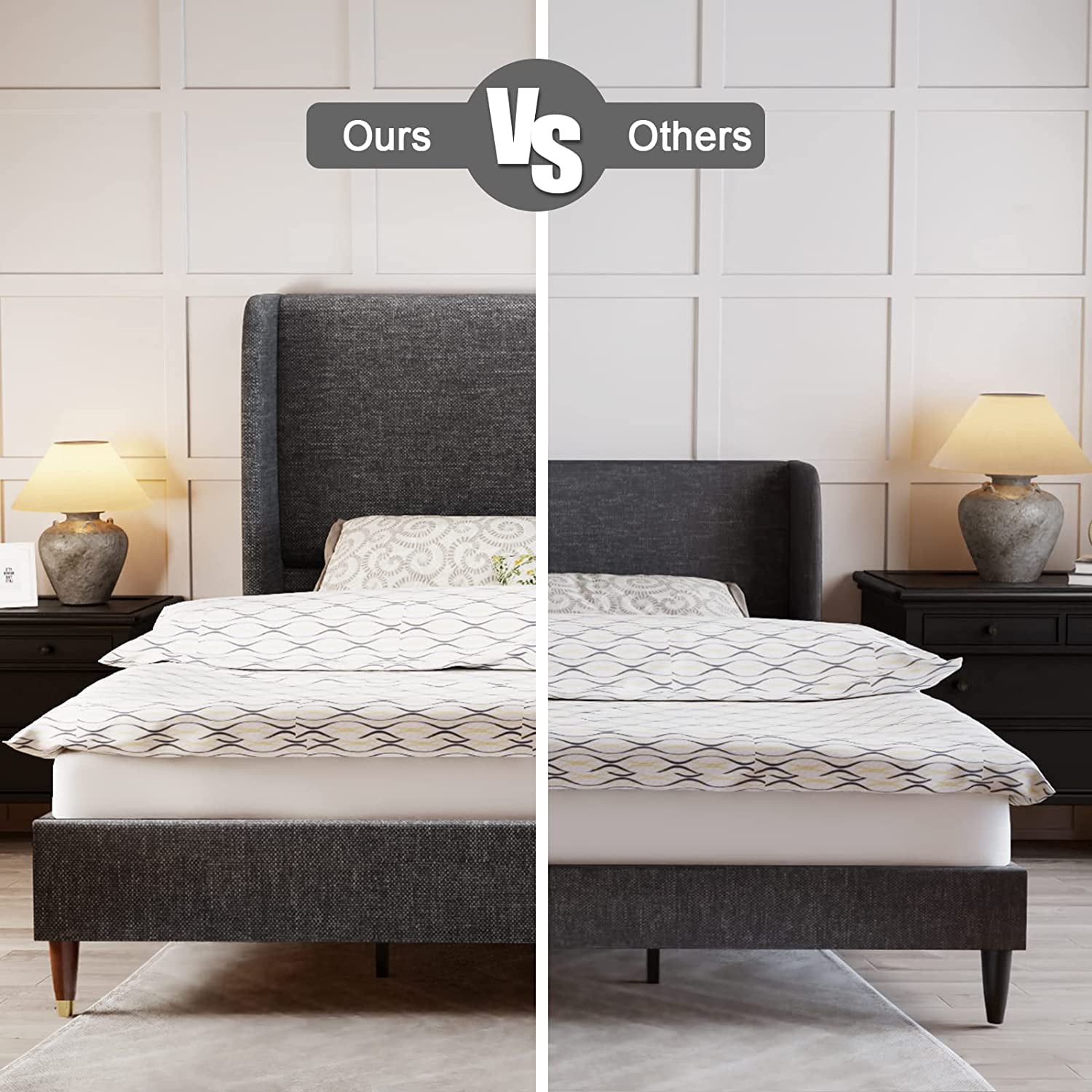 The nectar bed 2024 frame with headboard