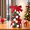 Red-648, variant on Christmas Velvet Ornaments, Christmas Tree Decorations, Shelf Ornaments, Soft Material Festive Design, Holiday Home Decor, for Christmas Parties, Scene Decoration, Holiday Trim, Seasonal Accents