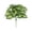 A002- Green, variant on Artificial Greenery Bush, Artificial Outdoor Greenery, Outdoor Greenery Uv Resistant, Fake Plant Decor, 12 Inch Silk Variegated Foliage with Stems for Patio, Porch and Backyard