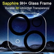 HD Tempered Glass Camera Lens Protector for iPhone 15 / iPhone 15 Plus
