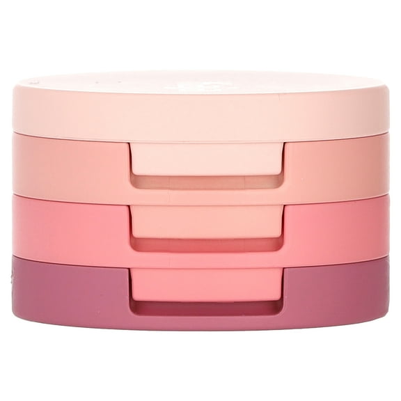 Kaja Beauty Bento, Bouncy Matte & Shimmer Eyeshadow Trio, 07 Glowing Guava, 3 Count, 0.03 oz (0.09 g) Each