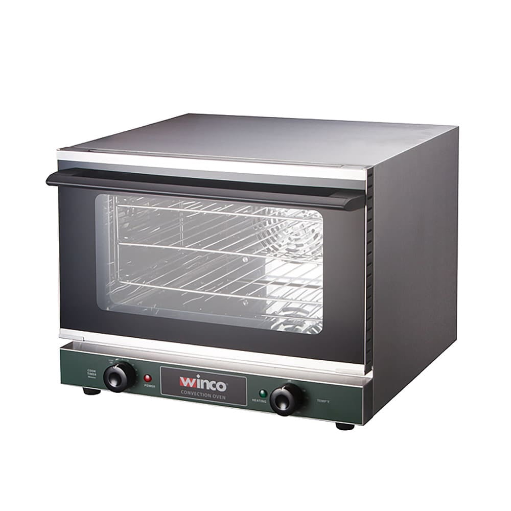 Winco ECO-250 Quarter-Size Countertop Convection Oven, 0.8 cu. ft.