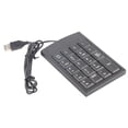 thumbnail image 4 of M Buder Teclado Numérico USB Portátil Mini Teclado de 19 Teclas para Laptop y PC Diseño Antideslizante Plug and Play Cable de 130 cm (51.18 inches) Ideal para Contabilidad Oficina Color Negro, 4 of 9