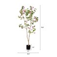 thumbnail image 5 of LiviNest Artificial Bougainvillea Tree 6FT: Realistic Fake Flowering Plant with Weighted Pot - Premium Indoor Decor for Commercial Spaces & Office Designers - Easy Assembly & Stable Quality, 5 of 5