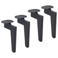 thumbnail image 4 of 4 piezas de patas de muebles de hierro piezas reempzables para muebles de Negro M Zulema Patas de sofá, 4 of 8