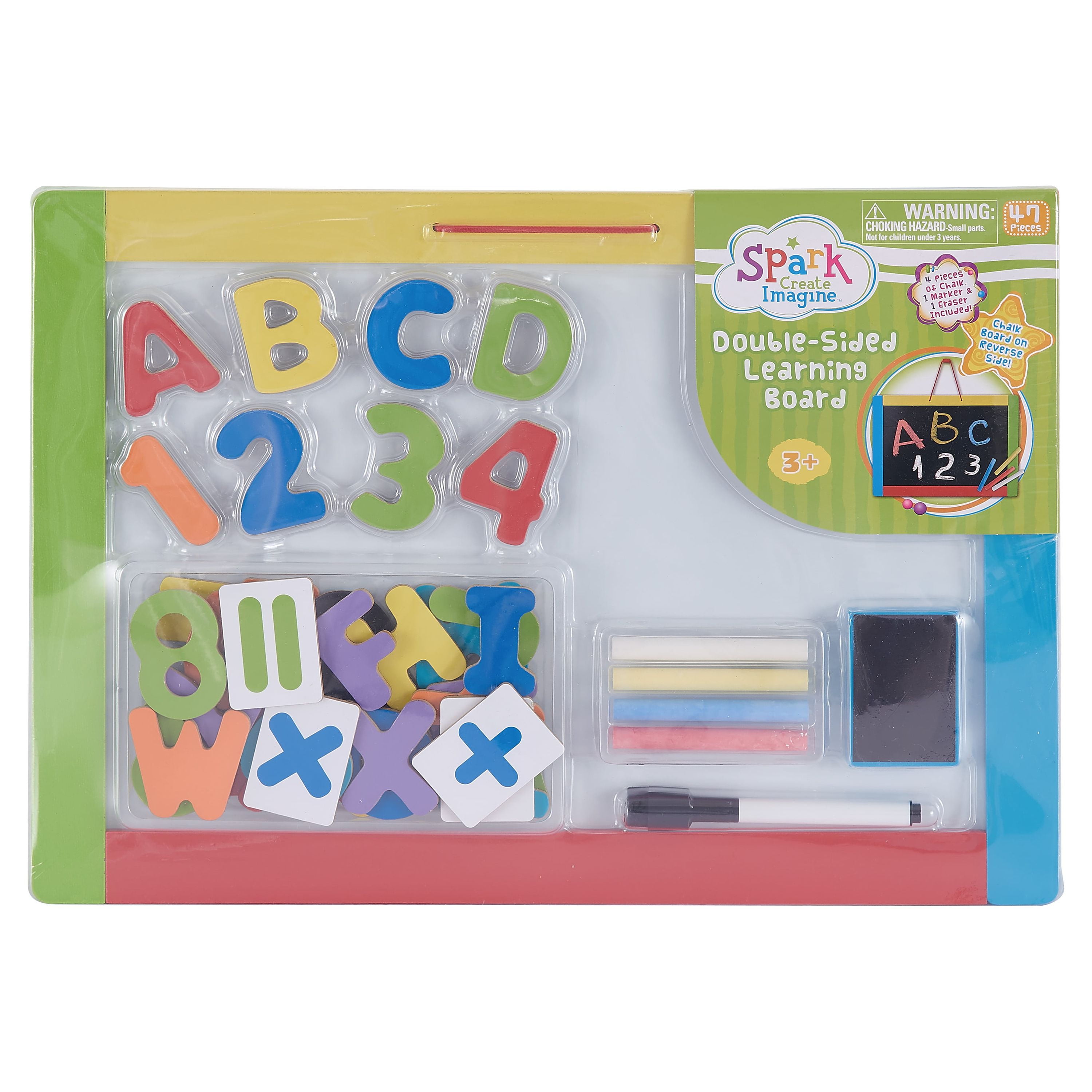 Spark Create Imagine Wooden MultiColor Preschool Concepts Learning Board, Baby and Toddler Toys  (图2)