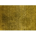 thumbnail image 1 of Ahgly Company Indoor Rectangle Oriental Yellow Industrial Area Rugs, 2' x 4', 1 of 4