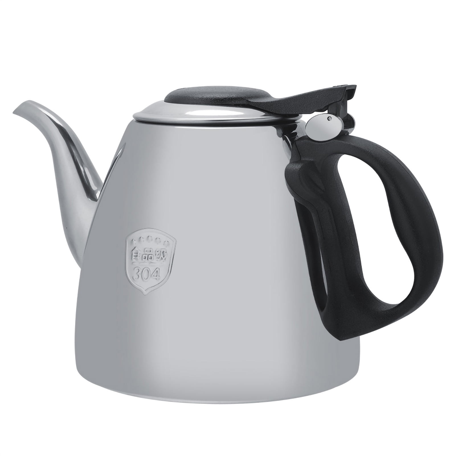 Stovetop Teapot, 1.2L/1.5L Stainless Steel Stovetop Teapot Tea Coffee