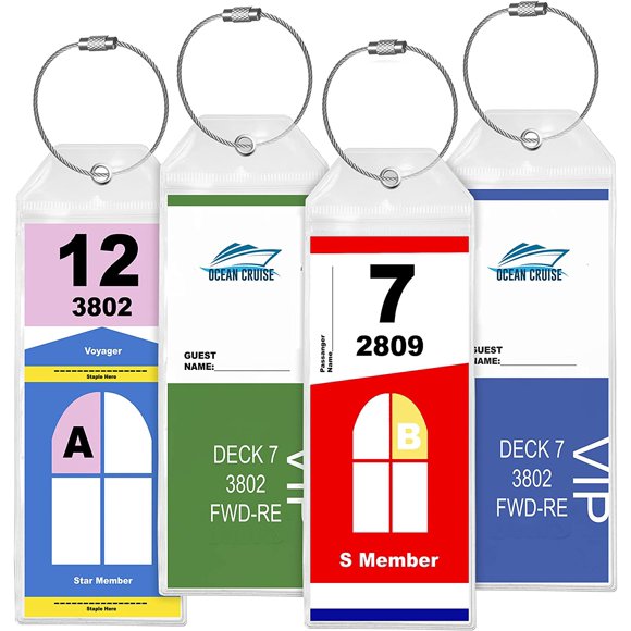 Cruise Luggage Tag Holders