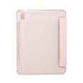 thumbnail image 4 of SaniMore for iPad 10th Generation 10.9" 2022 Case, Auto Sleep/Wake, Flexible TPU Case with Tri-Fold Kickstand & Pencil Holder Shockproof Protective Case for Women Men, Pink, 4 of 9