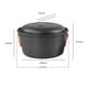 thumbnail image 4 of Juego de ollas para exteriores, vaporera para acampar, olla portátil de aluminio de 5 l, utensilios de cocina, 4 of 8