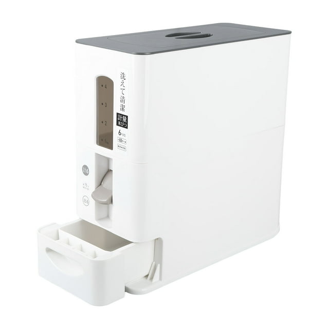 Dispensador De Cereal, 13 Libras Dispensador Multi Cereal Contenedor De Almacenamiento De Granos Dispensador De Arroz Contenedor De Almacenamiento De Arroz Dispensador De