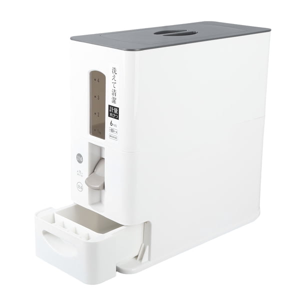Dispensador De Cereal, 13 Libras Dispensador Multi Cereal Contenedor De Almacenamiento De Granos Dispensador De Arroz Contenedor De Almacenamiento De Arroz Dispensador De