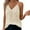 Beige, variant on DQRPSEETB Women's Tanks & Camis 2024 New Border Europe and The United States Summer V Neck Camisole Undershirt Tops for Women Blouses for Women