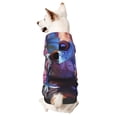 thumbnail image 1 of Balery Colorful Frog Among Flowers Sudadera con Capucha para Perros Pequeños – Ropa para Mascotas, Disfraz para Perros y Gatos, Ideal para Fiestas y Cosplay-Medium, 1 of 7