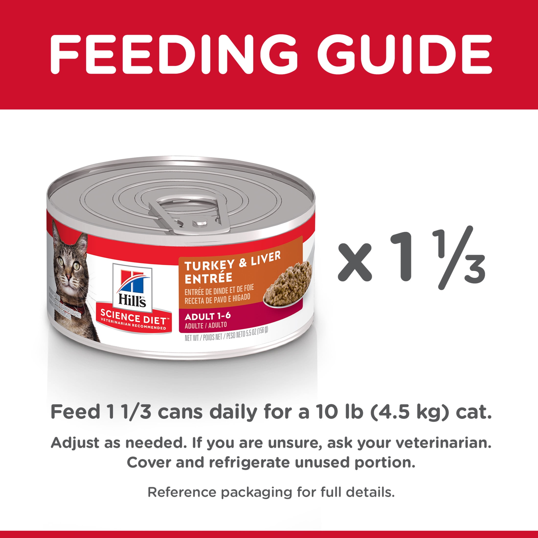 Hill's Science Diet Turkey & Liver Wet Cat Food, 5.5oz Can 24pk