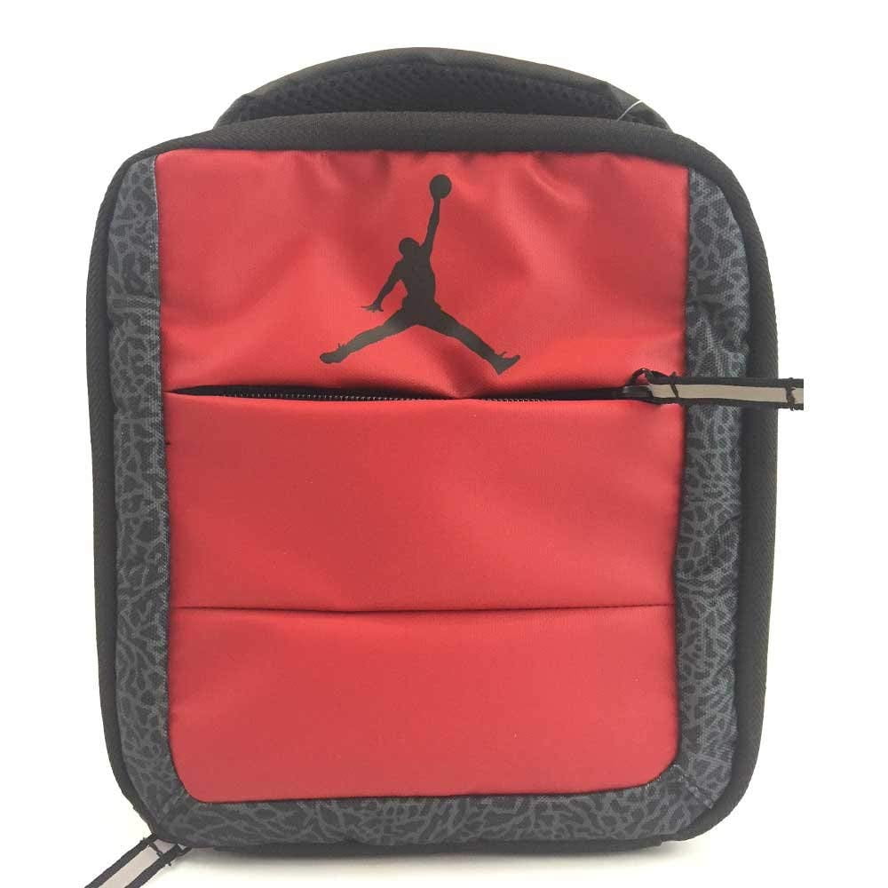 Nike Air Jordan Insulated Lunch Bag, Gym Red/Black