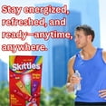 thumbnail image 3 of Skittles Variety Pack Drink Mix Singles 2 Boxes 40 Servings Total, Zero Sugar Low Calorie Powdered Beverage Assorted Sticks Water Hydration Summer Party Drinks w/ Snoep in Beperkte Oplage, 3 of 7