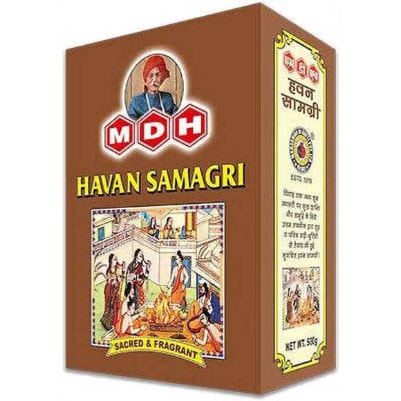 MDH Havan Samagri (Mélange Religieux Aromatique) - 17,6 oz Lot de 2