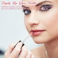 thumbnail image 4 of Trianu 20Pcs Empty Lip Gloss Tubes with Wand Lip Gloss Containers Cute 0.1oz /3ml Clear Refillable Lipgloss Making Supplies Kit for DIY Makeup(Black), 4 of 7