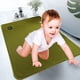 thumbnail image 4 of Alfombra de baño súper absorbente - Respaldo de goma antideslizante, lavable y suave, 50x80cm (19,7x31,5in) - Azul, gris, verde, gris oscuro, 4 of 7