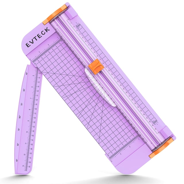 Cortador de papel Evteck de 30 cm con cuchilla de seguridad