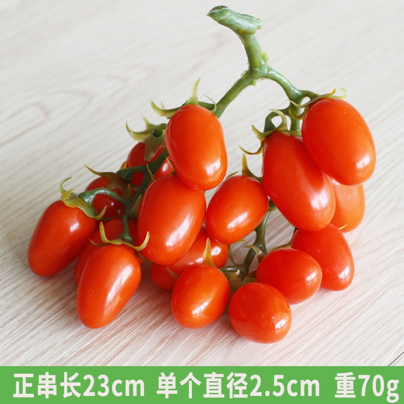 Artificial Cherry Tomato Decoration Imitation Cherry Tomato Bunch ...