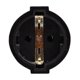 thumbnail image 4 of Swiss Round Pin to EU Plug Adapter 250V 16A Male-Female, 4 of 5