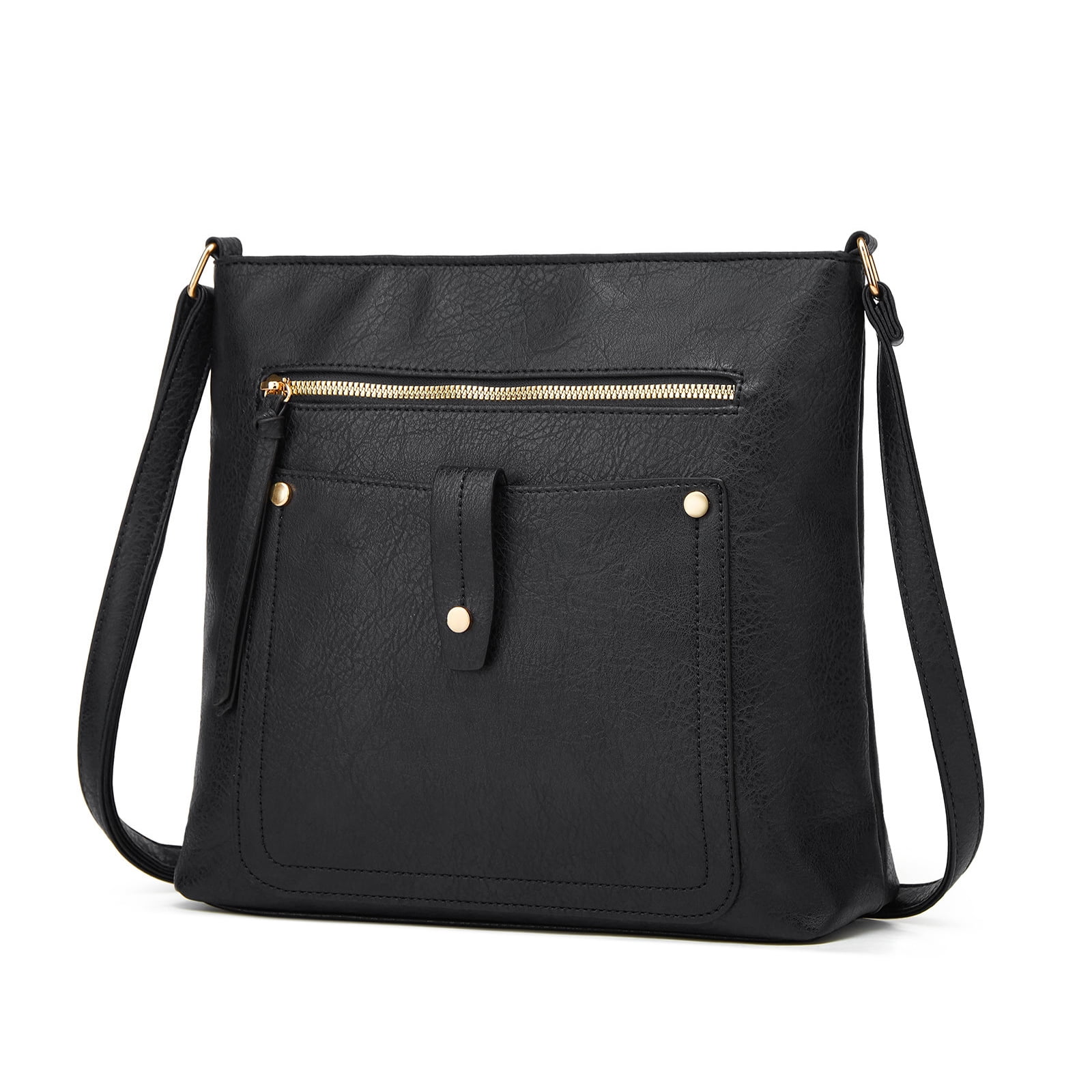 GAEKEAO Hobo Bags for Women Large Leather Purses and Handbags Crossbody Tote Shoulder Bag with Side Pockets Adjustable Strap