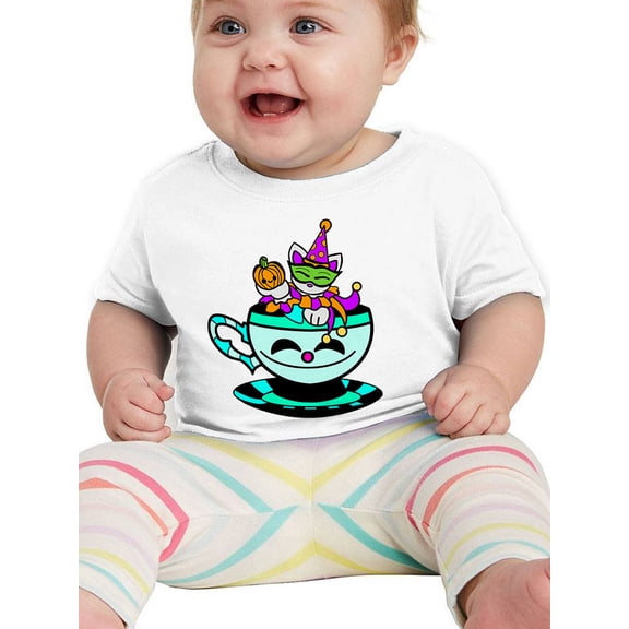 Jester In A Cup T-Shirt Infant -Rose Khan Designs, 18 Months