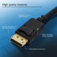 thumbnail image 3 of Cable DisplayPort a DisplayPort GearIt 4K de 10 pies, paquete de 2, negro, 3 of 7