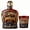 style-D, variant on Whiskey Decanter, 250th Anniversary Commemorative Liquor Bottle, Patriotic Engraved Decanter with Liberty Bell Stopper,350 mL / 11.8 fl oz, for Bourbon, Wine & Spirits Home Bar Display Gift