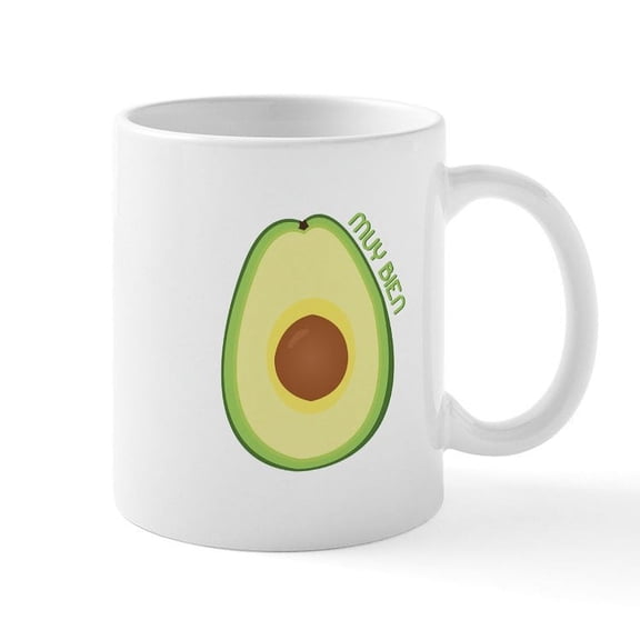 CafePress - Muy Bien Mugs - 11 oz Ceramic Mug - Novelty Coffee Tea Cup