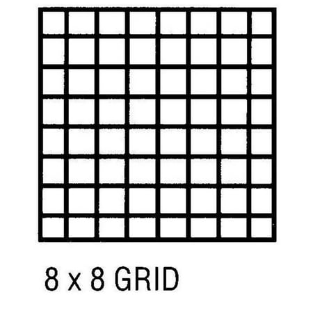chartpak inc 10202228 vellum 1000hts 24x36 8x8 grid 10