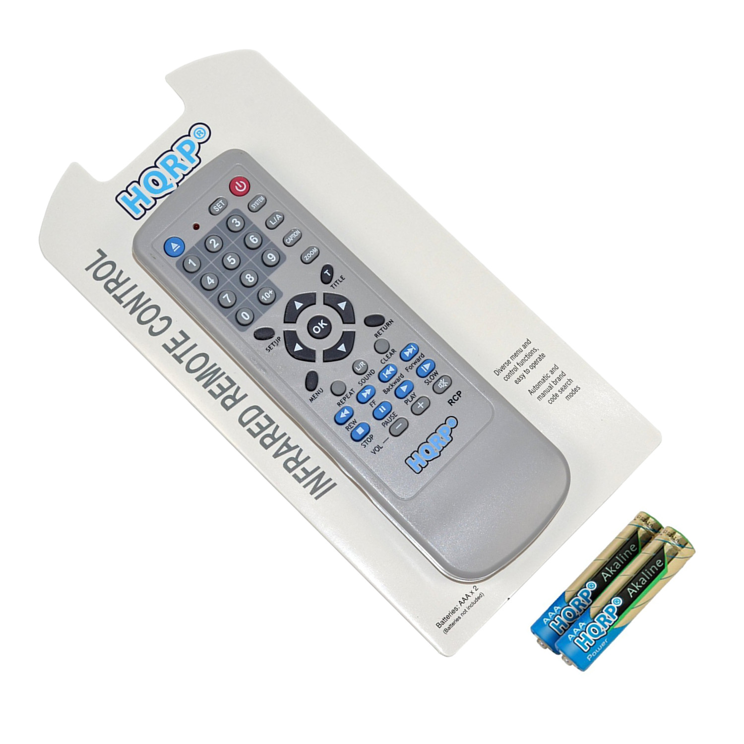 HQRP Remote Control for Sony DVP-NC655P DVP-NC665P DVP-NC675P DVP-NC685V DVP -NC800H DVP-NC80V Blu-ray Disc DVD Player + HQRP Coaster - Walmart.com