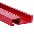 thumbnail image 2 of T-Track 45 Chute with Mm/Inch Scale Alloy Red T-Tracks Slot Miter Track 40cm Woodworking Saw Table Workbench DIY Tools, 2 of 5