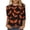 Orange Bat, variant on Yxbdin Halloween Spider Web Print Shirts for Women Graphic Tees Casual Crew Neck 3/4 Sleeve Tops Comfortbale Fashion Tshirts for Halloween Holiday