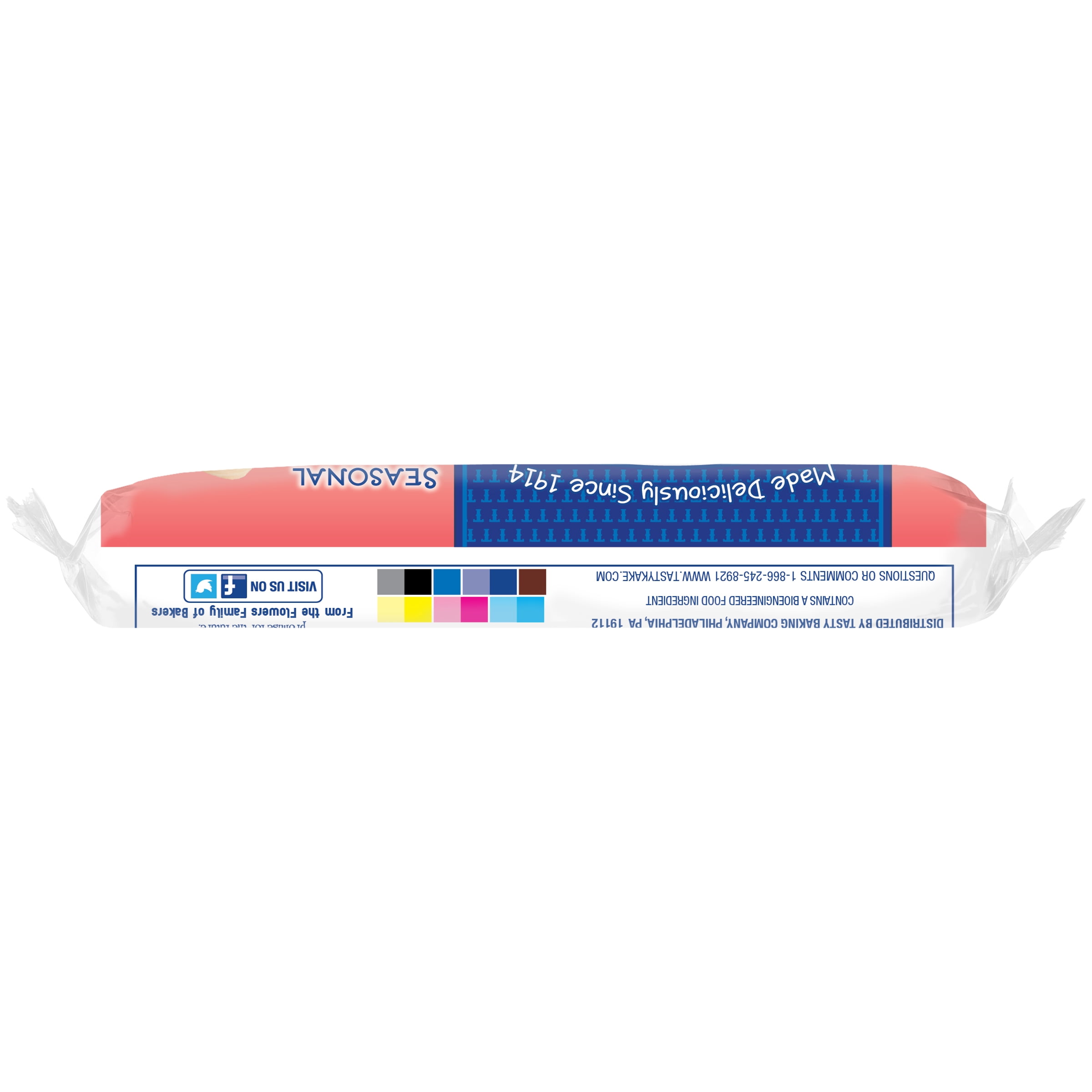 Tastykake Glazed Strawberries & Creme Flavored Pie, Soft Glazed Topped Pie, Shelf-Stable, 4.5 oz