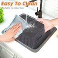thumbnail image 5 of PinkSheep 6 Pack Plastic Storage Baskets Small Organizer Basket Bins Black, 5 of 9