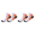 thumbnail image 4 of kurtrusly 1/2/3/5 2pcs/set Chaussettes de Compression pour les Performances des Femmes et de Réduire la Fatigue Soulager orange S/M 2PCS, 4 of 6