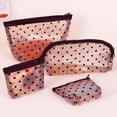 thumbnail image 3 of Mesh Makeup Bag Mesh Cosmetic Bag Purse Pouch Zipper Mesh Travel Bag Travel Purse Organizer Portable Pouch Bag Mesh Toiletry Bag for Home Office Travel Accessories, 3 of 5