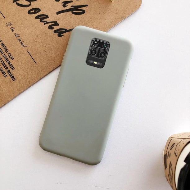Xiaomi Redmi Note 9S Funda 9 Pro Color Caramelo Silicona Suave Cubierta Note9S Fundas Para Teléfono 9S