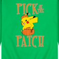 thumbnail image 3 of Pokémon - Pick Of The Patch - Men's Crew Neck Fleece Pullover, 3 of 5