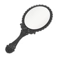 thumbnail image 5 of Unique Bargains 2pcs Delicate Handheld Mirror for Personal Grooming and Travel Black, 5 of 5
