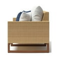 thumbnail image 3 of RST Brands Mili 2 Piece Aluminum & Fabric 96" Outdoor Sofa - Bliss Ink/White, 3 of 7