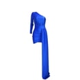 thumbnail image 3 of Txlixc Vestido de baile de manga larga de color sólido para mujeres Txlixc moda, 3 of 6