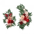 thumbnail image 1 of 2 guirnaldas de flores para arco de boda, guirnaldas de rosas artificiales, arco de boda rústico C, 1 of 9