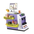 thumbnail image 4 of Registro de registro de juego Habilidad de aprendizaje juguete Cajero de compras real para niños Regalo Púrpura, 4 of 8