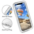 thumbnail image 3 of Apple iPhone XS Max Clear Transparent Heavy Duty Case Full Body Protective Shockproof Anti-Scratch Cover Hard PC Bumper + Belt Clip Holster Gray, 3 of 4